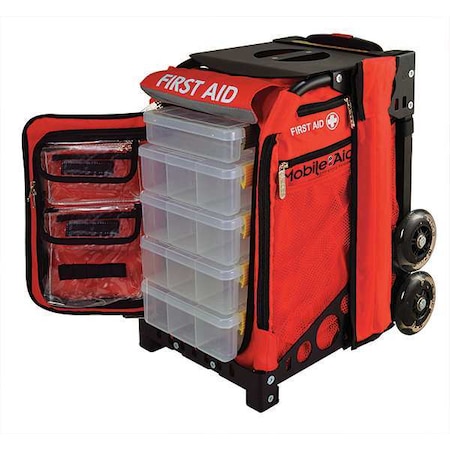 First Aid Bag, Kit, Nylon Case MPN:31600