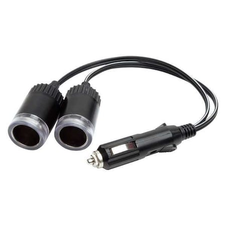 Multisocket, 2 Outlet, 12V MPN:MS223BL