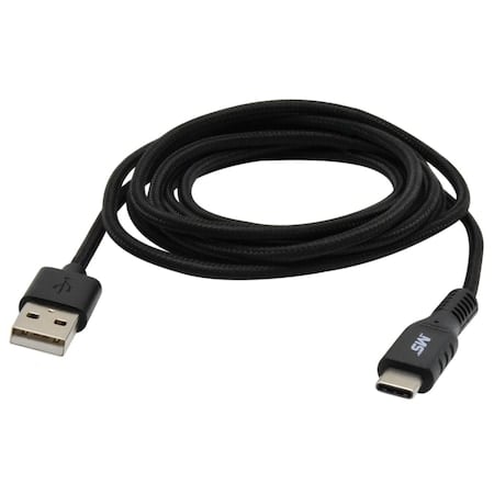 USB-C Charge and Sync Cable, Black, 7ft MPN:MB06633