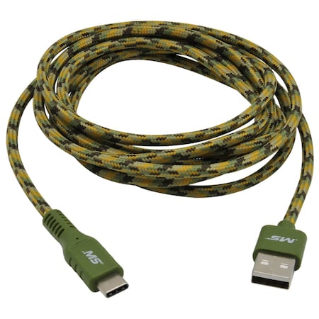 USB-C Charge and Sync Cable, Camo, 7ft MPN:MB06635