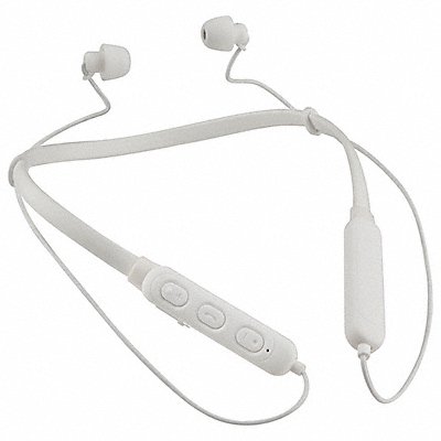 Earbud Neckband Silicone 110VAC White MPN:MBS11304