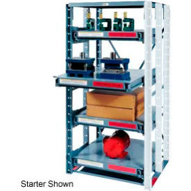 Modern Equipment 4 Shelf Extra HD Open Steel Roll Out Shelving Add On 48