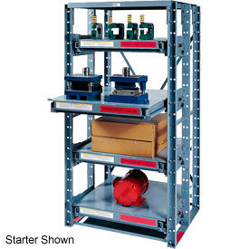 Modern Equipment 4 Shelf Extra HD Open Steel Roll Out Shelving Add On 48