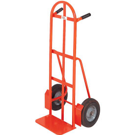 Curved Double Handle Hand Truck Pneumatic 600 Lb. - 282PN 282PN