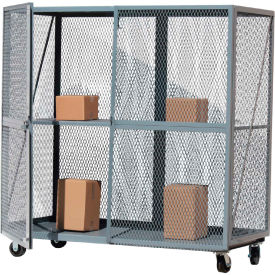 Open Mesh Steel Security Truck 72x36 Gray - OST3672R-MS-G OST3672R-MS-G