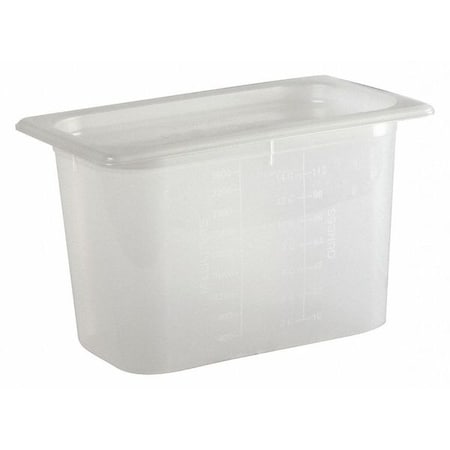 Food Pan, Lid, 1/4, 4 qt., PK12 MPN:MP14
