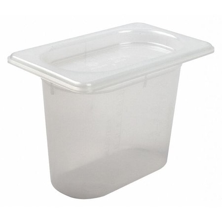 Food Pan, Lid, 1/9, 1 qt., PK12 MPN:MP19