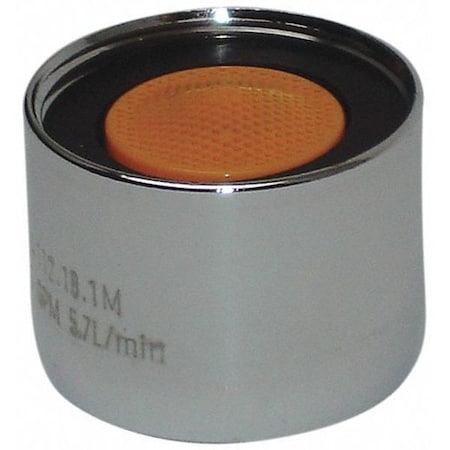 1.5 gpm Outlet, 55/64 in - 27 Thread Size, Chrome, Brass MPN:52609
