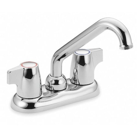 Dual Handle Low Arc Laundry Sink Faucet, 4