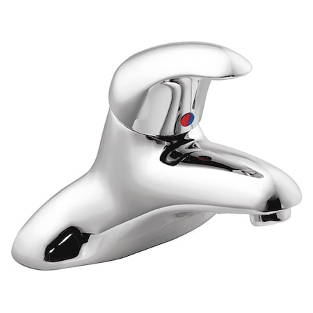 Manual Low Arc Bathroom Faucet, 4