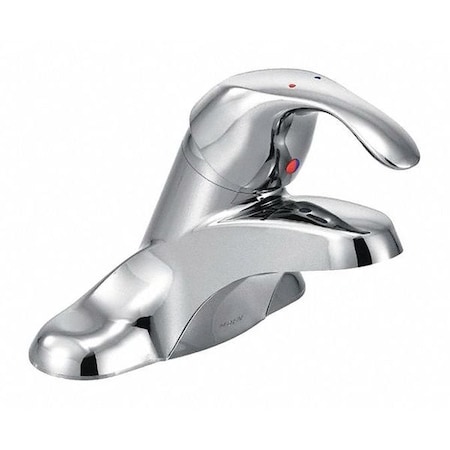 Manual Low Arc Bathroom Faucet, 4