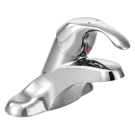 Manual Low Arc Bathroom Faucet, 4