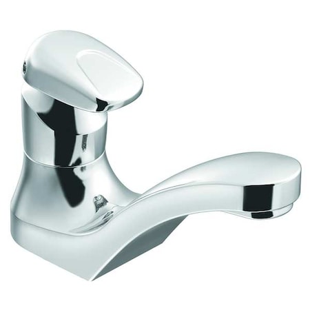 Metering Single Hole Mount, 1 Hole Low Arc Bathroom Faucet, Chrome MPN:8884