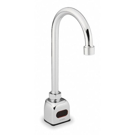 Gooseneck Bathroom Faucet, Sensor, Single Hole Mount, 1 Hole Commercial MPN:CA8303