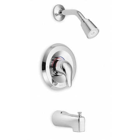 Wall Mounted, Shower Head Kit, Chrome, Wall MPN:L2353