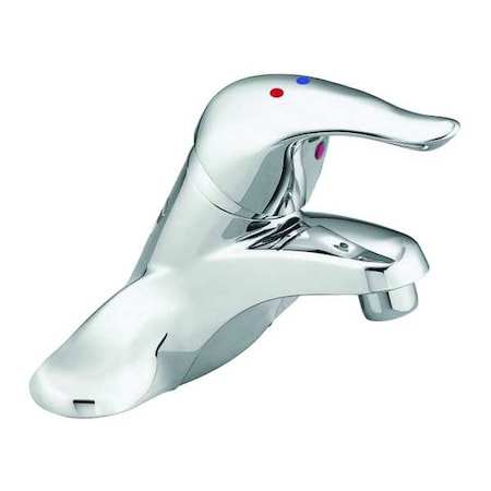 Manual Low Arc Bathroom Faucet, 4