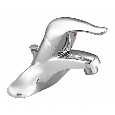 Manual Low Arc Bathroom Faucet, 4