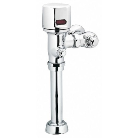 Toilet Automatic Flush Valve, 1.28 gpf gpf, Polished Chrome, 1 in, 1 1/2 in Spud Coupling MPN:8311