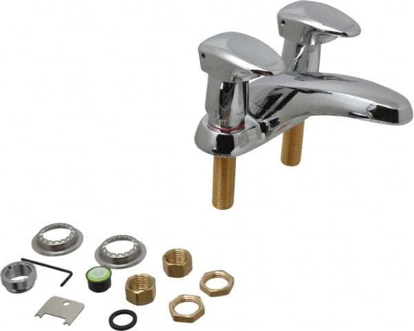 Knob Metering Handle, Deck Plate Bathroom Faucet MPN:8886