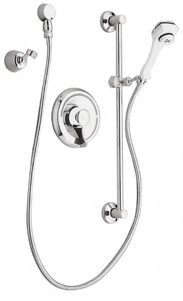 Concealed, One Handle, Chrome Coated, Steel, Valve and Flex Shower Head MPN:8346