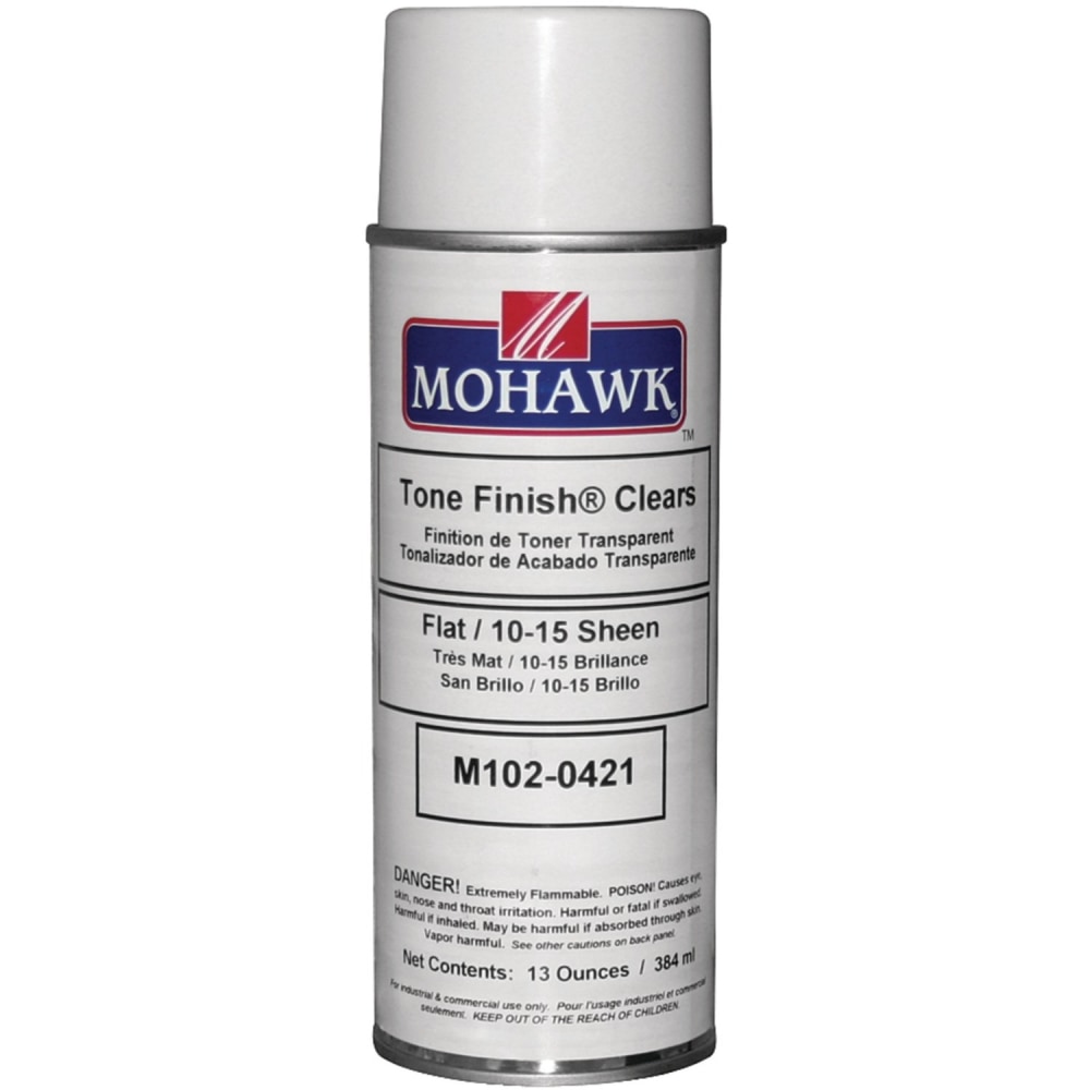 Mohawk Tone Finish Clear Lacquer Flat - Aerosol - 13 fl oz (0.4 quart)Aerosol Spray Can - Clear MPN:M102-0421