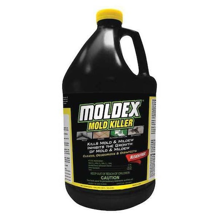 Mold Mildew Remover, 1 gal, Trigger Spray Bottle, Liquid, Ready To Use MPN:5520