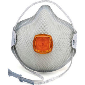 Moldex 2800N95 2800 Series N95 Particulate Respirator Mask HandyStrap & Ventex Valve M/L 10/Box 2800N95