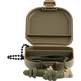Moldex 6498 BattlePlugs® Impulse Protection Reusable Earplugs Corded Medium NRR 9dB/24dB 6498