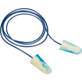 Moldex 6615 SparkPlugs® Multi-Color Foam Earplugs Metal Detectable Corded 100 Pairs/Box 6615