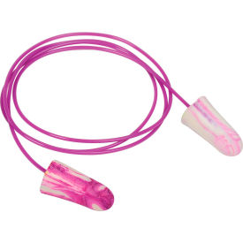 Moldex 6654 SparkPlugs® Multi-Color Foam Earplugs Corded 100 Pairs/Box 6654