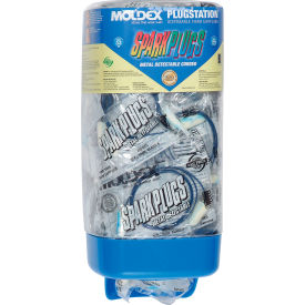 Moldex 6881 Metal Detectable SparkPlugs® PlugStation® Dispenser Corded 33dB 150 Pairs 6881