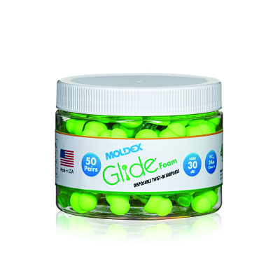 Earplug Canister w/50 Prof Glide Foam Earplugs MPN:6686