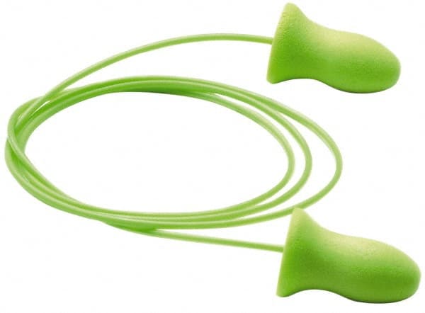 Earplug: 33dB, Non-PVC Foam, Contoured, Roll Down, Corded MPN:6970 - Pkg Qty 100