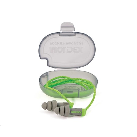 Alpha Reusable earplug, With Cord + Pocket-Pak 50 Pairs MPN:6434