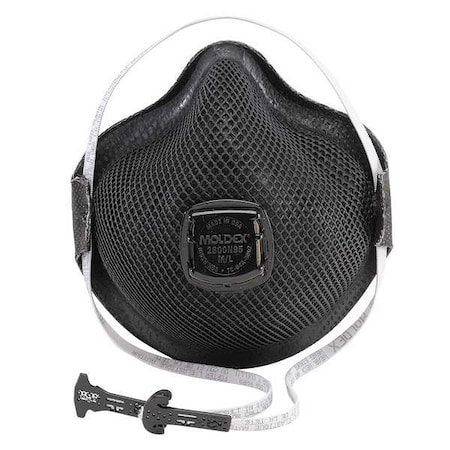 Disposable Respirator, N95, Nuisance Organic Vapors w/Ventex Valve, Special Ops Handy Strap, M, PK10 MPN:M2800N95