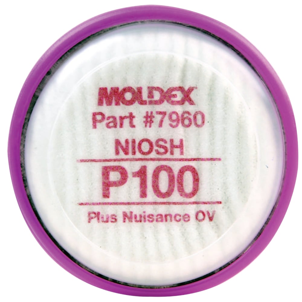Moldex 7960 PR 100 Oil/Non-Oil Particulate Nuisance Filter Disk MPN:7960