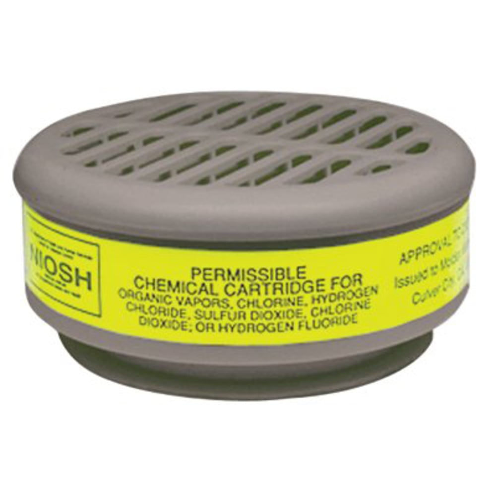 3M 8000 Series Organic Gas/Vapor Cartridge, Yellow MPN:8300