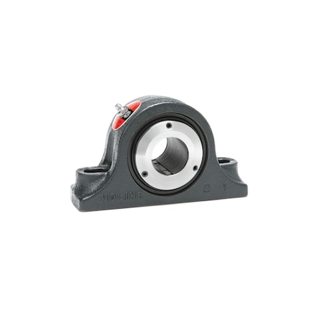 Pillow Block Bearing, Cast Iron Housing Material, Spherical Roller, Steel Insert Material MPN:19621115