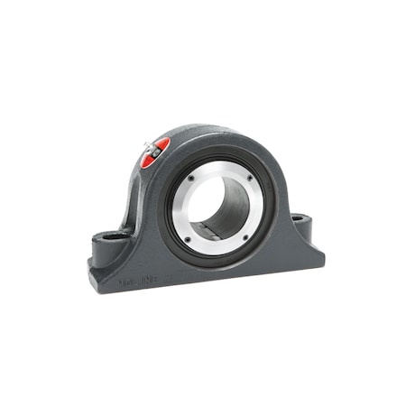 Pillow Block Bearing, Cast Iron Housing Material, Spherical Roller, Steel Insert Material MPN:19621215