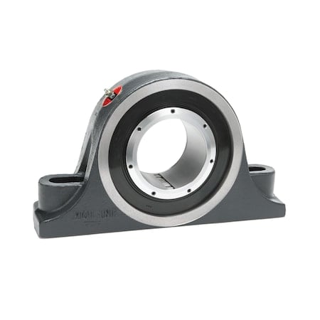 Pillow Block Bearing, Cast Iron Housing Material, Spherical Roller, Steel Insert Material MPN:19621307