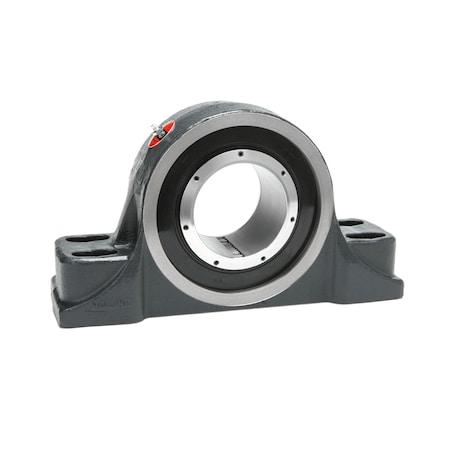 Pillow Block Bearing, Cast Iron Housing Material, Spherical Roller, Steel Insert Material MPN:19641307