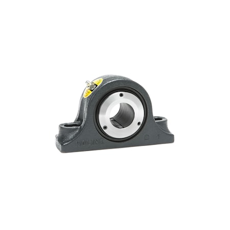 Pillow Block Bearing, Cast Iron Housing Material, Spherical Roller, Steel Insert Material MPN:19721111
