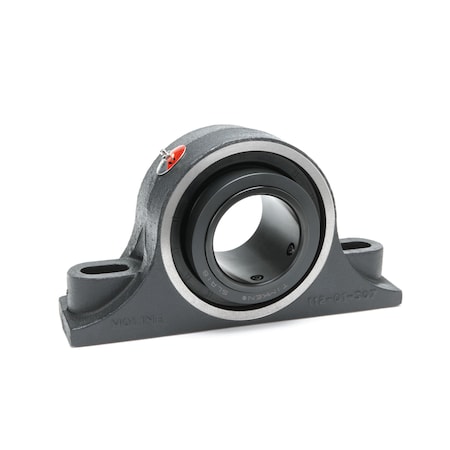 Pillow Block Bearing, Cast Iron Housing Material, Set Screw, Spherical Roller, Steel Insert Material MPN:29121212