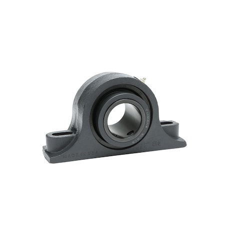 Pillow Block Bearing, Cast Iron Housing Material, Set Screw, Spherical Roller, Steel Insert Material MPN:29221203