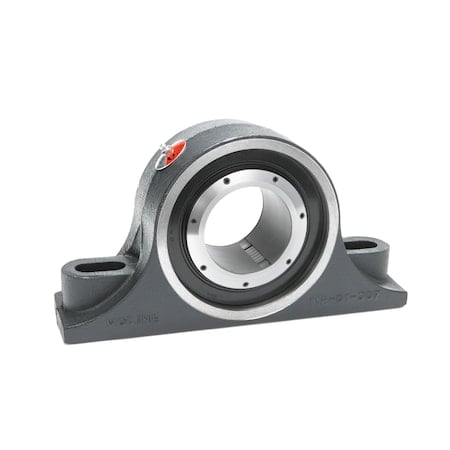 Pillow Block Bearing, Cast Iron Housing Material, Spherical Roller, Steel Insert Material MPN:29621307