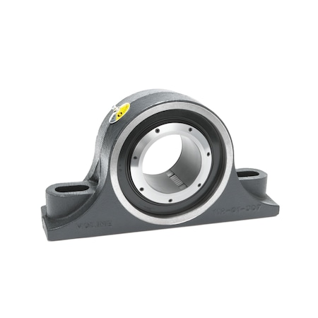 Pillow Block Bearing, Cast Iron Housing Material, Spherical Roller, Steel Insert Material MPN:29721308