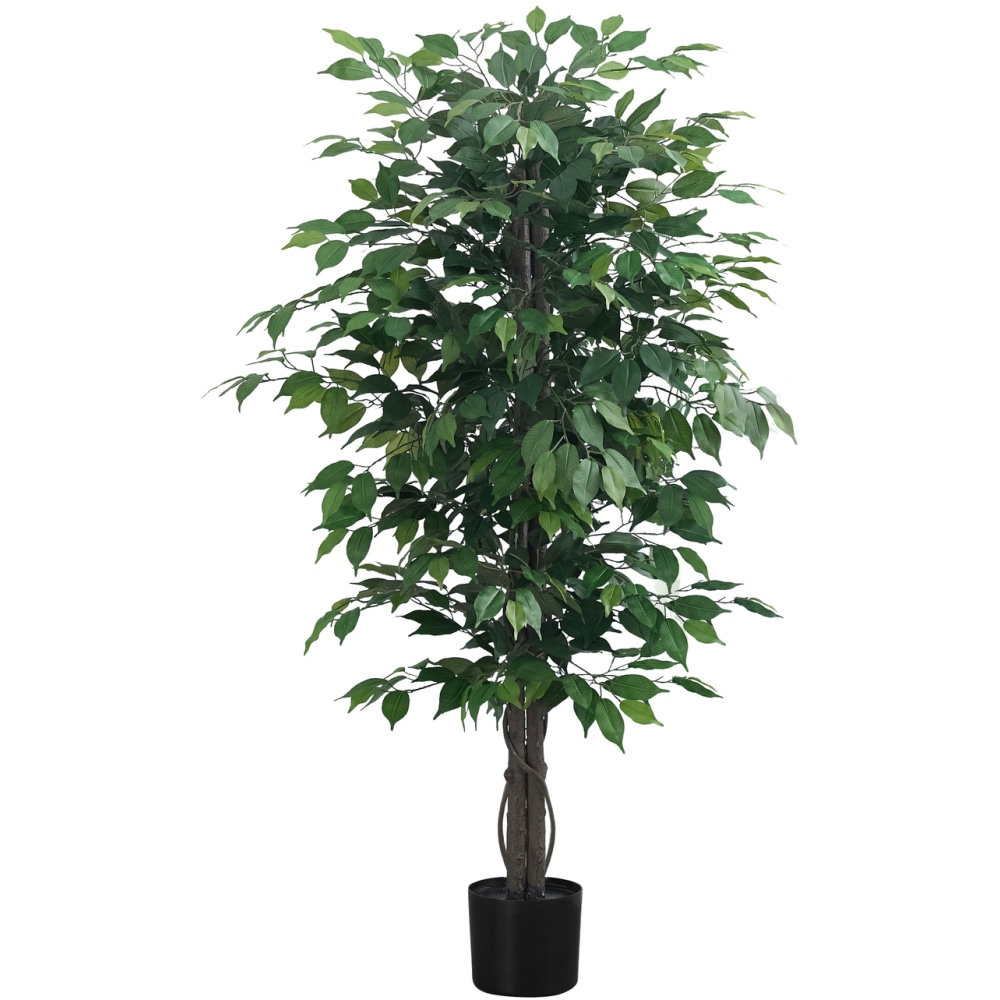 Monarch Specialties Josie 58inH Artificial Plant With Pot, 59inH x 32inW x 32inD, Green MPN:I 9564