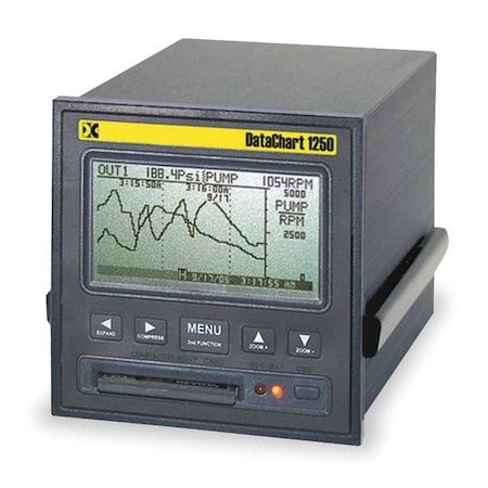 Paperless Recorder, Power 100 To 240 VAC MPN:DC1250-U10
