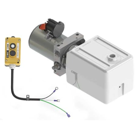 HPU, 1 Stage, 1 gal., 1.6 kW, 2.5 gpm, 12VDC MPN:M-3554-0157