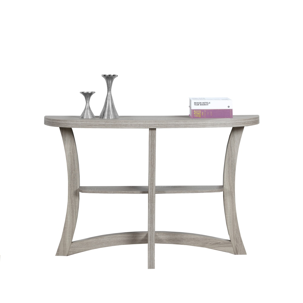 Monarch Specialties Console Table, Two Tier, Dark Taupe MPN:I 2416